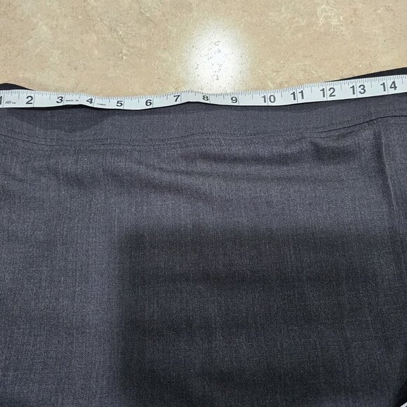 Women's American Airlines‎ Wool Blend Pencil Skirt Charcoal Gray Size 4 Petite - Picture 3 of 7
